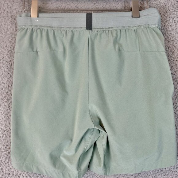 Nike Shorts Mens Small Yoga 2-in-1 Dri-FIT Stretch Lined Workout Gym Swoosh - Picture 2 of 5